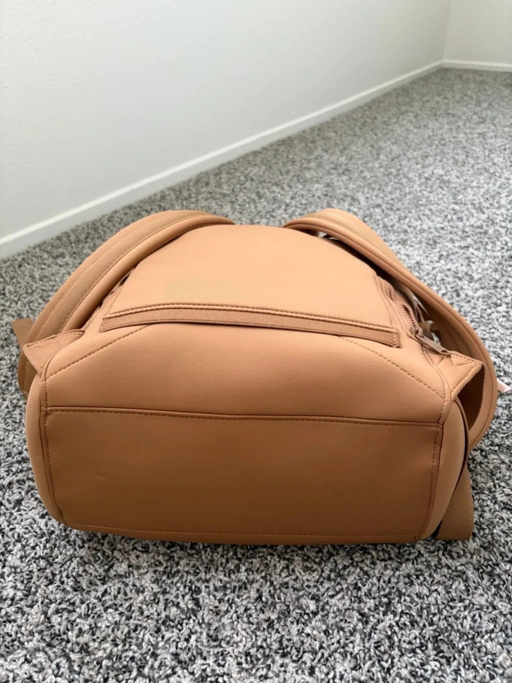 Dagne Dover Compact Backpack in Camel Tan